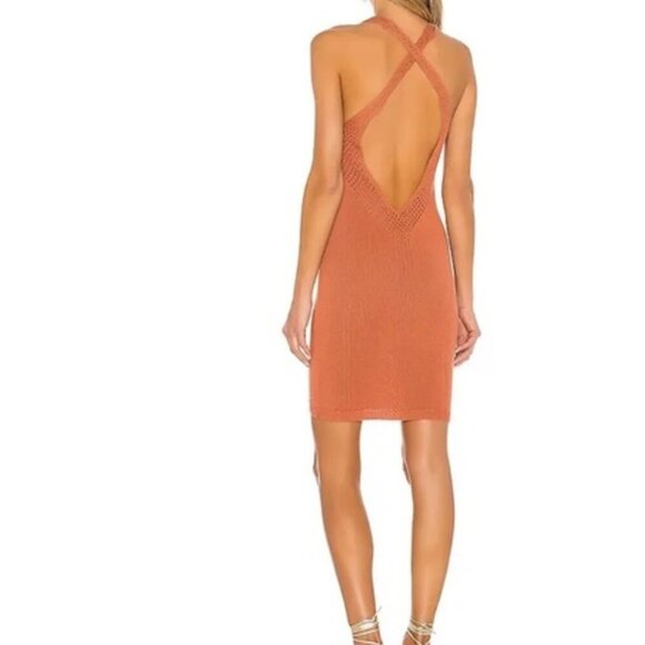 Intimately Free People Knockout Swit Slip Sweater Sleeveless Mini Dress Medium - Picture 4 of 13